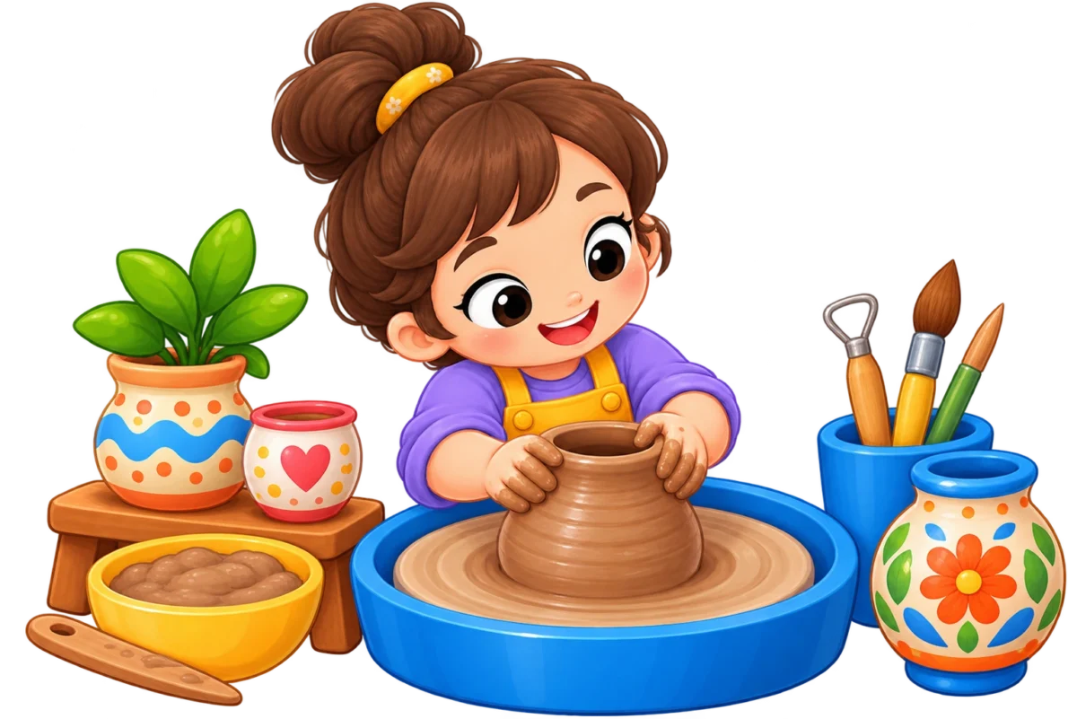 کارگاه ماهانه کارگاه سفال